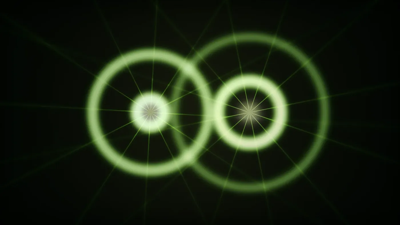 Iron Filings. Pro. Rings of particles pulled about as if by a magnet.