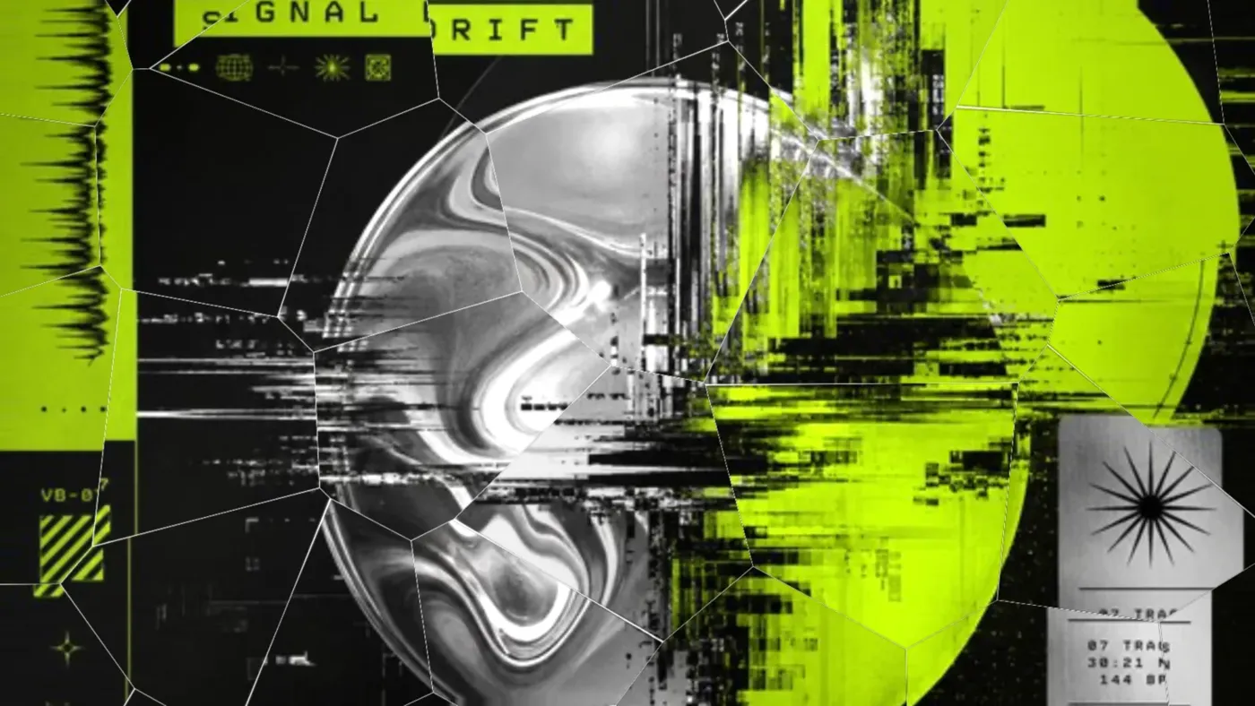 Prism. Pro. The cover fractured and glitching.