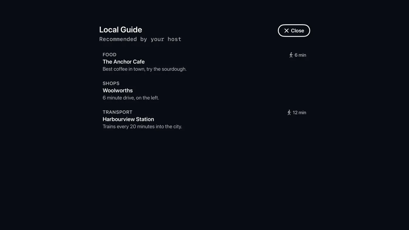 Local Guide. Places you recommend nearby.