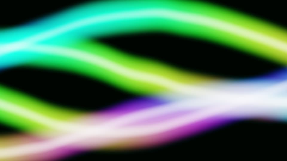 Theatrium&rsquo;s Aurora visualizer scene on the Apple TV