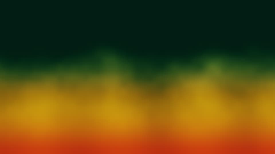 Theatrium&rsquo;s Fire visualizer scene on the Apple TV