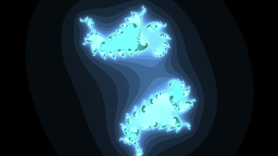 Theatrium&rsquo;s Phoenix visualizer scene on the Apple TV